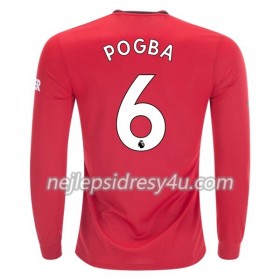 Fotbalový Dres Manchester United Paul Pogba 6 Domácí 2019/20 Dlouhý Rukáv